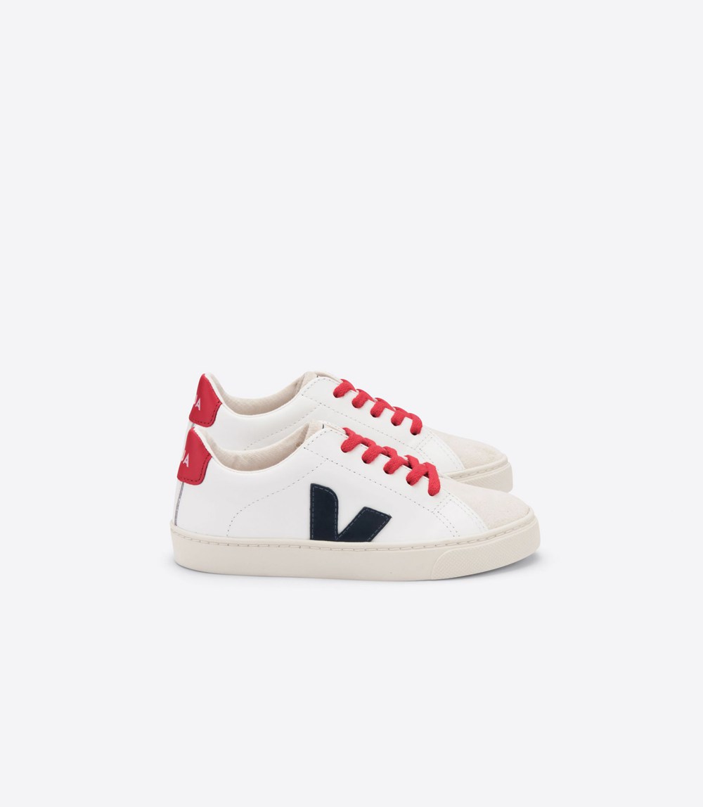 Veja Sneakers Kids - Esplar Leather - White - 9248CKHRS